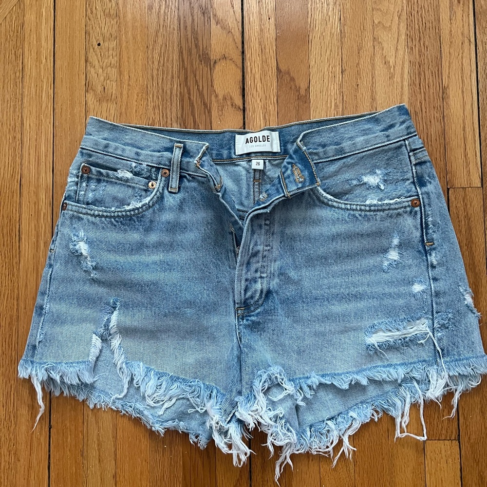AGOLDE Shorts in Swapmeat size 26